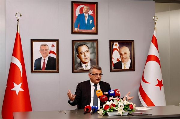 Cumhurbaşkanı Erhürman adaya döndü: BM Kıbrıs sorununu en üst seviyede takip ediyor