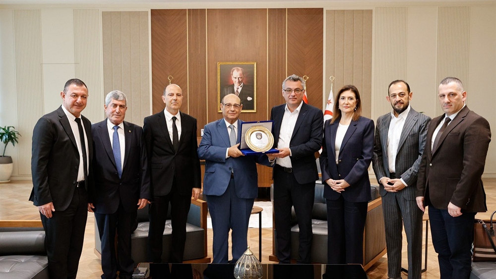 Cumhurbaşkanı Tufan Erhürman, POL-VAK başkanı ve beraberindeki heyeti kabul etti