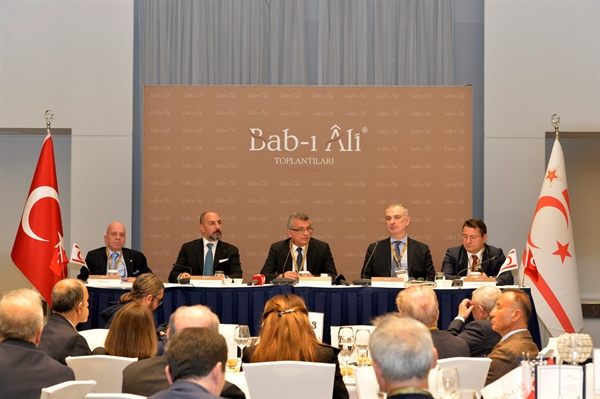 Cumhurbaşkanı Erhürman, İstanbul'da Bab-ı Âli Toplantıları'nda konuştu: