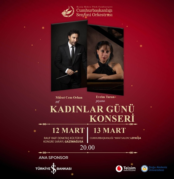 KKTC CSO’dan Kadınlar Günü konseri