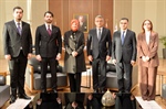 Cumhurbaşkanı Tufan Erhürman, Kızılay Genel Başkanı Fatma Meriç ve beraberindeki heyeti kabul etti