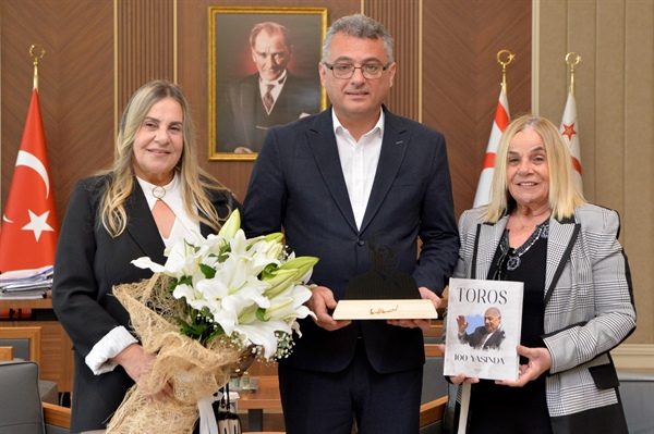 Cumhurbaşkanı Tufan Erhürman, Rauf Raif Denktaş Vakfı yönetimini kabul etti