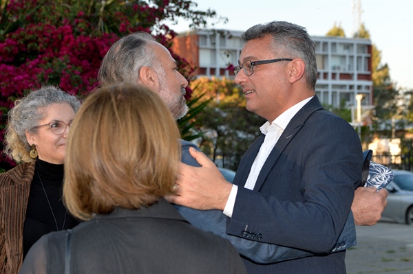 Cumhurbaşkanı Tufan Erhürman, "O Şey (Ler) II: İnsanın Katmanları" isimli fotoğraf sergisi açılışına katıldı