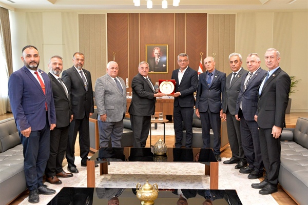 Cumhurbaşkanı Tufan Erhürman, Güvenlik Kuvvetleri Komutanlığı (GKK) Emekli Astsubaylar Derneği heyetini kabul etti