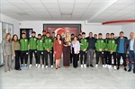 Nilden Bektaş Erhürman, Sedat Simavi Endüstri Meslek Lisesi’ni ziyaret etti
