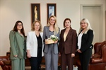 Nilden Bektaş Erhürman, DAÜ TechGirls Komitesi ile görüştü