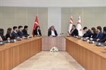 Cumhurbaşkanı Tufan Erhürman, Söz Gençte Organizasyon Komitesi Sözcü ve üyeleri, Organizatör Sivil Toplum Örgütü Temsilcileri ve Söz Gençte Organizasyonu konuşmacılarını kabul etti