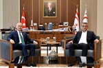 Cumhurbaşkanı Tufan Erhürman, KKTC Cenevre Temsilcisi Mustafa Güven’i kabul etti