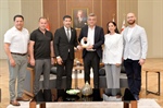Cumhurbaşkanı Tufan Erhürman, KKTC Cimnastik Federasyonu yönetimini kabul etti