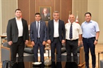 Cumhurbaşkanı Tufan Erhürman, KKTC Üniversite Sporları Federasyonu heyetini kabul etti