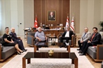 Cumhurbaşkanı Tufan Erhürman, Kıbrıs Türk Tarih Kurumu heyetini kabul etti