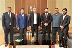 Cumhurbaşkanı Tufan Erhürman, Pakistan Kültür ve Dayanışma Derneği başkanı ve beraberindeki heyetle görüştü