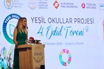 Nilden Bektaş Erhürman: "Yeşil Okullar Projesi" çevre projesi yanında, çok önemli bir sorumluluk hareketidir