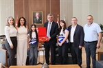 Cumhurbaşkanı Tufan Erhürman, GMB Çamlık Spor Kulübü yetkililerini kabul etti