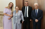 Cumhurbaşkanı Tufan Erhürman ve eşi, Derviş Eroğlu ve eşiyle görüştü