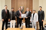 Cumhurbaşkanı Tufan Erhürman, Pakistan Birlik Derneği başkanı ve beraberindeki heyeti kabul etti