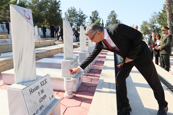 Cumhurbaşkanı Tufan Erhürman, 15 Temmuz Demokrasi ve Milli Birlik Günü Törenine katıldı