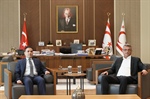 Cumhurbaşkanı Erhürman, KKTC Budapeşte Temsilcisi Çağrı Kalfaoğlu’nu kabul etti