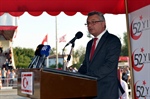 Cumhurbaşkanı Erhürman: Kıbrıs Türk halkı olarak biz, bu adada hep vardık, bugün varız, yarın da çok daha güçlü bir şekilde var olmaya devam edeceğiz