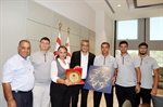 Cumhurbaşkanı Erhürman, Alayköy Gençlik ve Spor Kulübü heyetini kabul etti