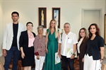 Nilden Bektaş Erhürman, Kanser Hastalarına Yardım Derneği heyetiyle görüştü