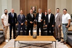 Cumhurbaşkanı Tufan Erhürman, Kuzey Kıbrıs Tenis Federasyonu Başkanını ve beraberindeki heyeti kabul etti
