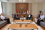 Cumhurbaşkanı Tufan Erhürman, Türkiye Judo Federasyonu'nu kabul etti