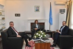 The meeting between President Tufan Erhürman and Greek Cypriot Leader Nikos Christodoulides has started and is being hosted by Ms. María Ángela Holguín, Personal Envoy of the United Nations Secretary-General on Cyprus