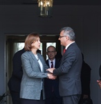 Cumhurbaşkanı Erhürman ile Rum Lider Hristodulidis'in, Holguin'in ev sahipliğindeki görüşmesi sona erdi