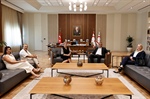 Cumhurbaşkanı Tufan Erhürman, Mağusa Kültür Derneği heyetini kabul etti