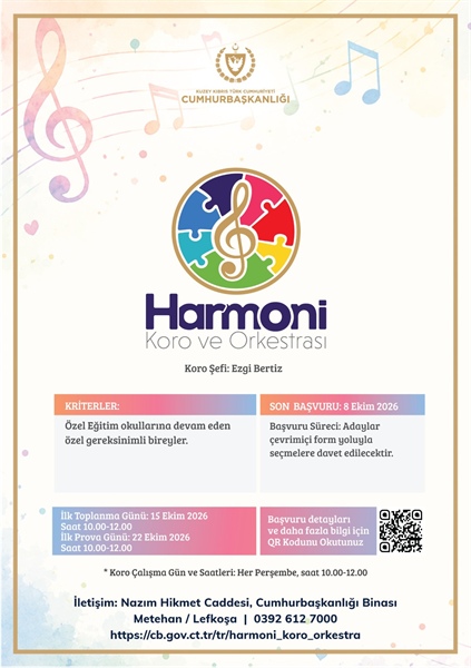 “Cumhurbaşkanlığı Harmoni Koro ve Orkestrası” seçmeleri başlıyor