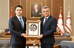 Cumhurbaşkanı Tufan Erhürman, TİKA Başkanı Abdullah Eren ve beraberindeki heyeti kabul etti