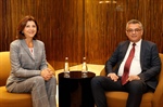 Cumhurbaşkanı Erhürman New York’ta Holguin ile görüştü