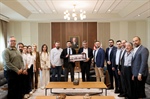 Cumhurbaşkanı Tufan Erhürman, KTMMOB ve bağlı odaların yetkililerini kabul etti