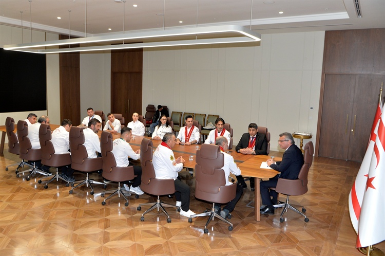 Cumhurbaşkanı Tufan Erhürman, Kıbrıs Türk Aşçılar ve Şefler Derneği...