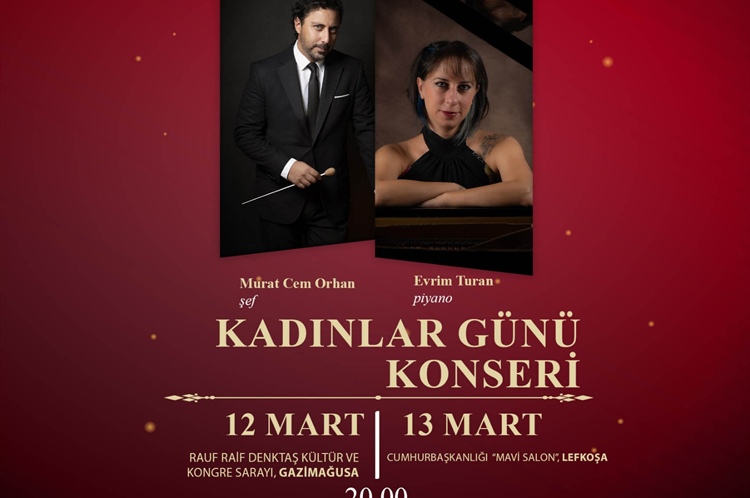 KKTC CSO’dan Kadınlar Günü konseri