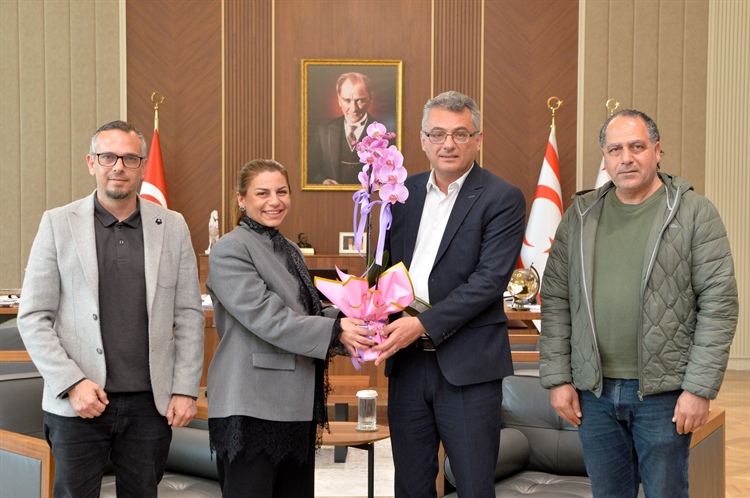 Cumhurbaşkanı Erhürman, Güç-Sen yönetimini kabul etti