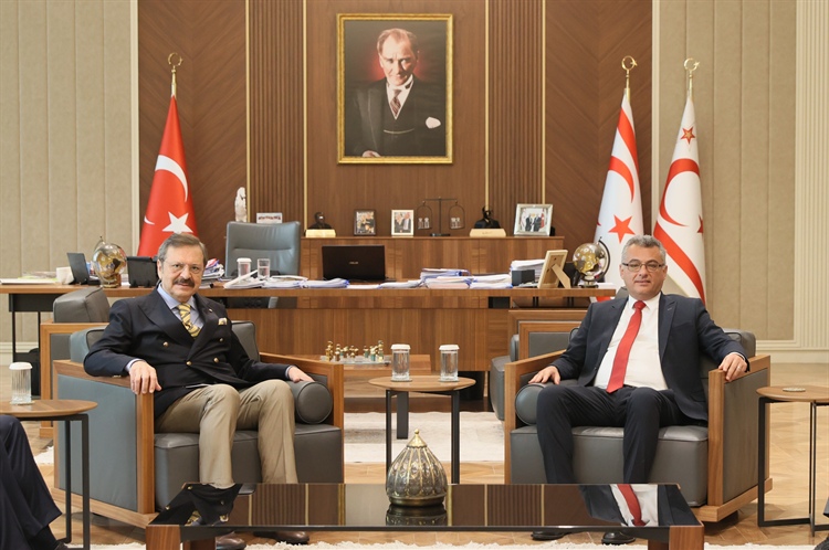 Cumhurbaşkanı Tufan Erhürman, Türkiye Odalar ve Borsalar Birliği...