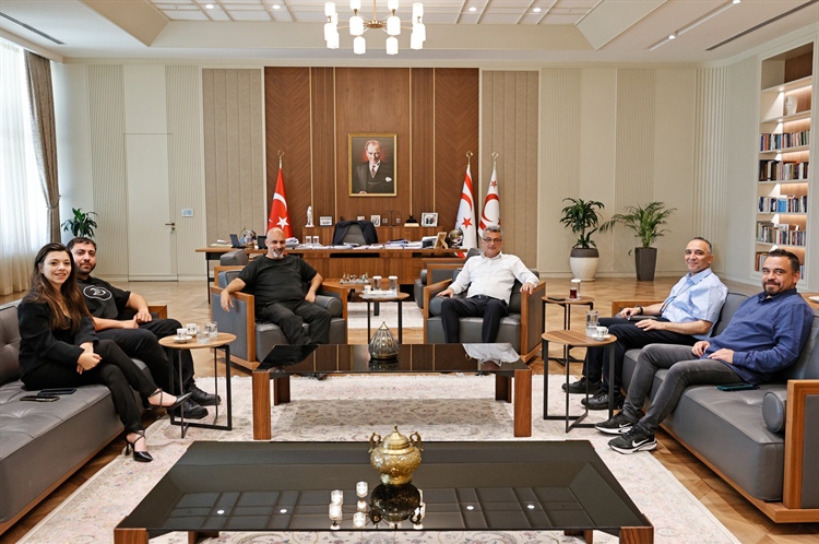 Cumhurbaşkanı Tufan Erhürman, Taşkent Doğa Parkı Direktörü  ve...