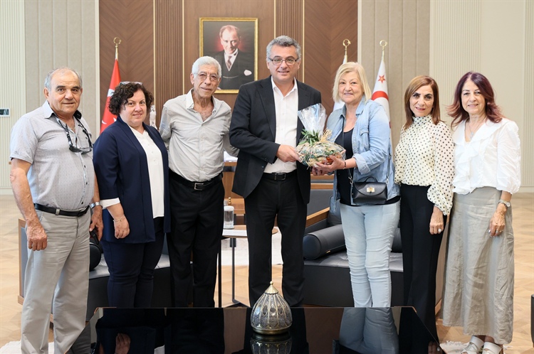 Cumhurbaşkanı Tufan Erhürman, Gaziverenliler Derneği başkanını be...