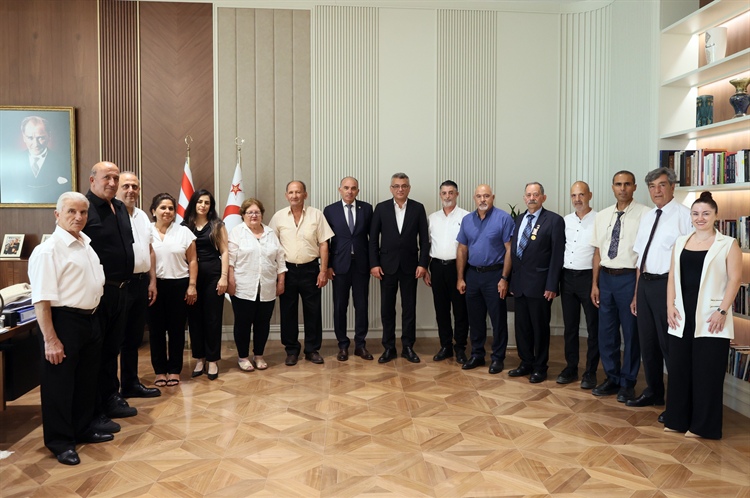 Cumhurbaşkanı Tufan Erhürman, Şehit Aileleri ve Malül Gaziler Derneği...