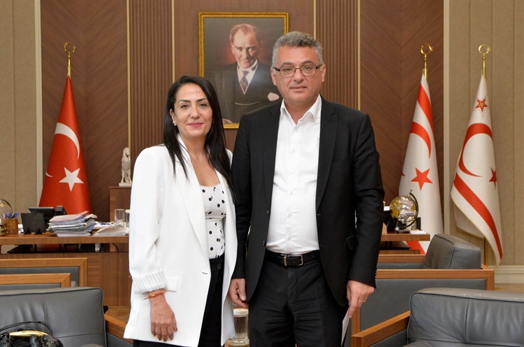 Cumhurbaşkanı Tufan Erhürman, Eski Eserler ve Müzeler Dairesi Müdürü...