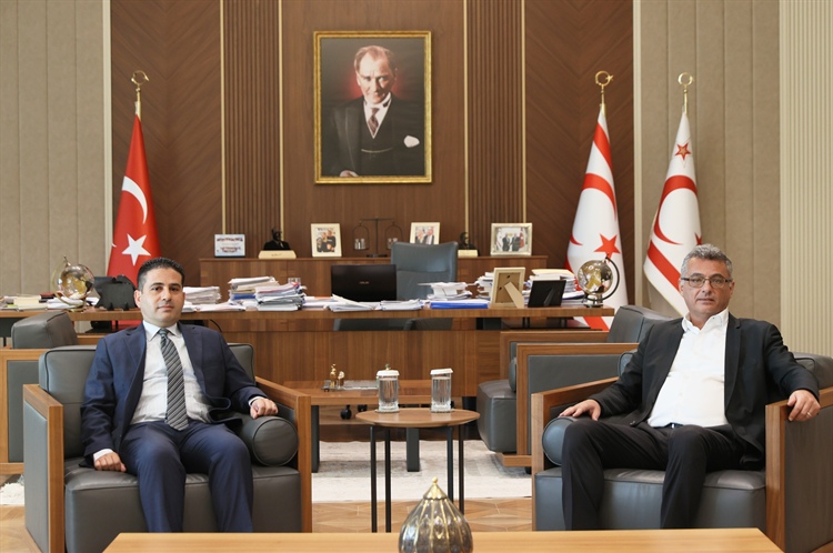 Cumhurbaşkanı Erhürman, KKTC Budapeşte Temsilcisi Çağrı Kalfaoğlu’nu...