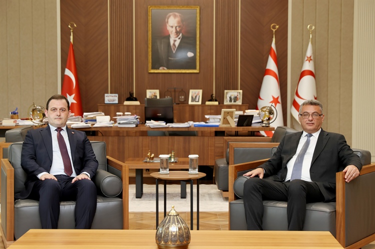 Cumhurbaşkanı Tufan Erhürman, Makedonya Türk Demokratik Partisi Genel...