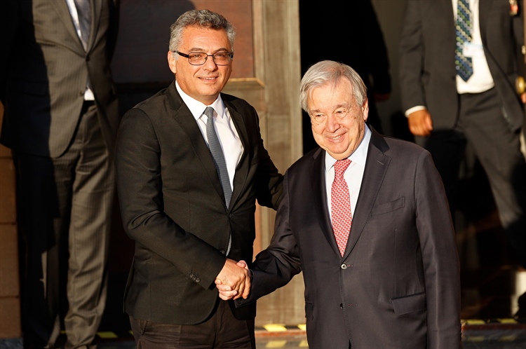 Cumhurbaşkanı Tufan Erhürman, BM Genel Sekreteri António Guterres ve...
