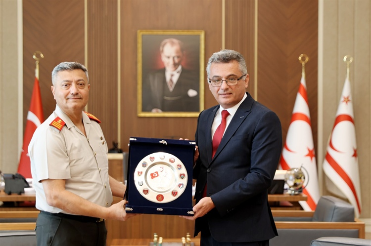 Cumhurbaşkanı Tufan Erhürman, Güvenlik Kuvvetleri Komutanı Tümgeneral...