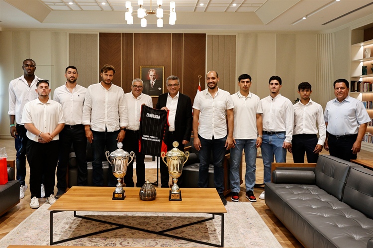 Cumhurbaşkanı Erhürman, Gençlerbirliği Spor Kulübü'nü tebrik etti