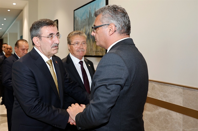 Cumhurbaşkanı Erhürman, Türkiye Cumhuriyeti Cumhurbaşkanı Yardımcısı...