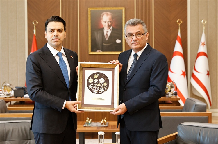 Cumhurbaşkanı Tufan Erhürman, TİKA Başkanı Abdullah Eren ve...