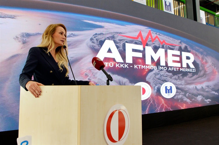Nilden Bektaş Erhürman, AFMER’in açılış töreninde konuştu: